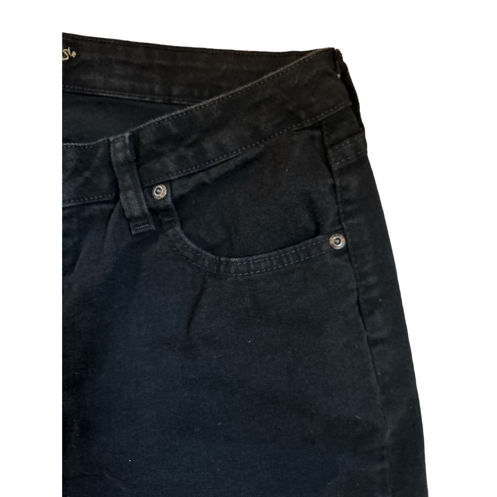 Riders By Lee BLACK Denim Jeans Size 12P Petite - Picture 4 of 7